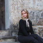 Capri Triangle Scarf, Unisex